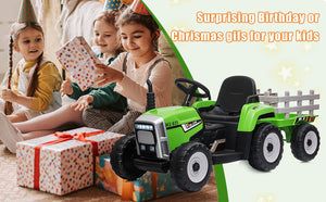12V Kids Electric Ride-On Ground Loader Tractor Bumper Car with 360 Degree Rotation Trend Times 7