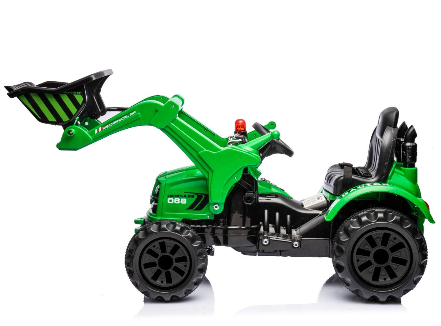 12V Kids Ride-On Excavator with Working Arm and Safety Belt Trend Times 0