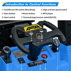 12V Electric Kids Ride-On Forklift Car with Remote Control Trend Times 10