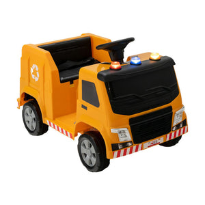 12V Kids Ride-On Garbage Truck with Warning Lights and 6 Recycling Accessories Trend Times 11