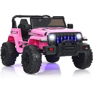 12V Pink Kids Ride-On Jeep Car with 2.4G Remote Control Trend Times Variant 0