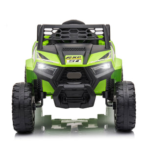 12V Electric Kids Ride-On Mini UTV Car with Front LED Lights and Horn Single Seat Trend Times 4