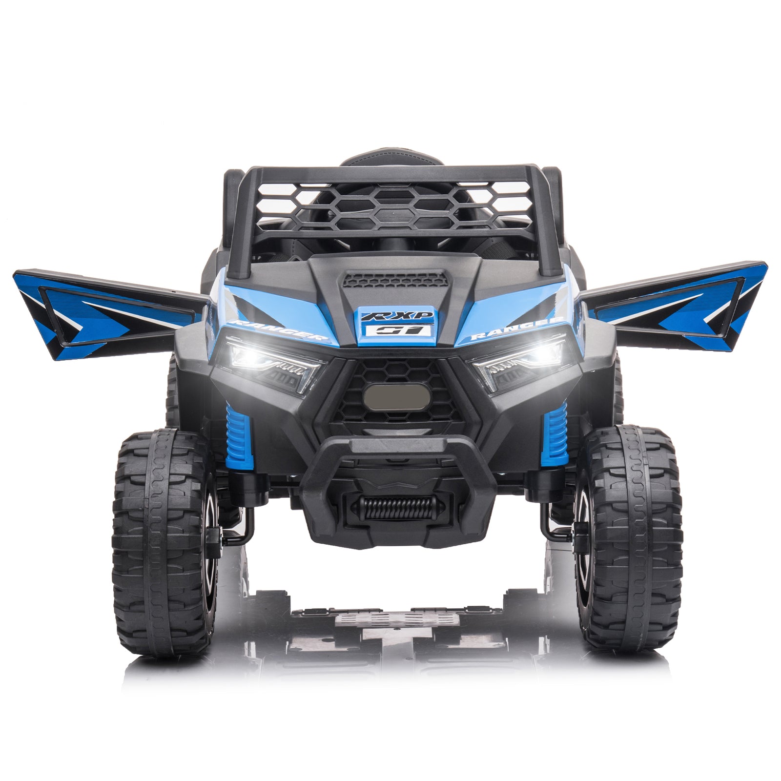 12V Kids Electric Ride-On Mini UTV Car with Front LED Lights and Horn, Single Seater Trend Times 0