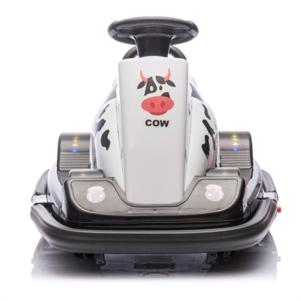 12V Kids Ride-On Bumper Motor Car with Cute Design and Music for Ages 3-5 Trend Times 0