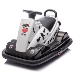 12V Kids Ride-On Bumper Motor Car with Cute Design and Music for Ages 3-5 Trend Times 5