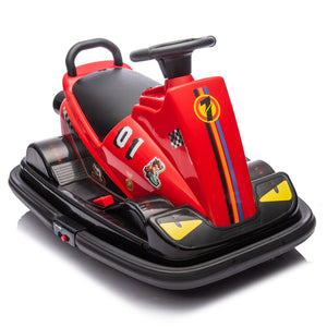 12V Kids Ride-On Motor Bumper Car with 360-Degree Rotation System Trend Times 7