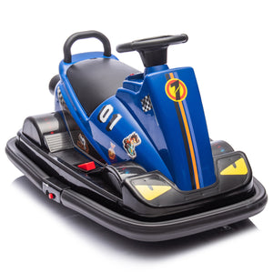 12V Kids Ride-On Motor Bumper Car with 360-Degree Rotation System Trend Times 5