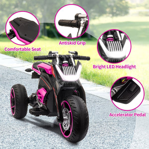 12V Battery-Powered Electric Ride-On 3-Wheel Kids Trike Motorcycle Trend Times 6