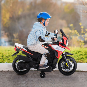 12V Battery-Powered Kids Ride-On Off-Road Motorcycle with Music Trend Times 23