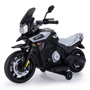 12V Battery-Powered Kids Ride-On Off-Road Motorcycle with Music Trend Times 8