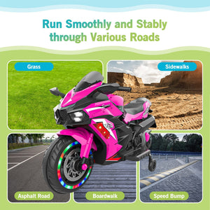12V Battery-Powered Electric Ride-On Dirt Bike Motorcycle for Kids Trend Times 16