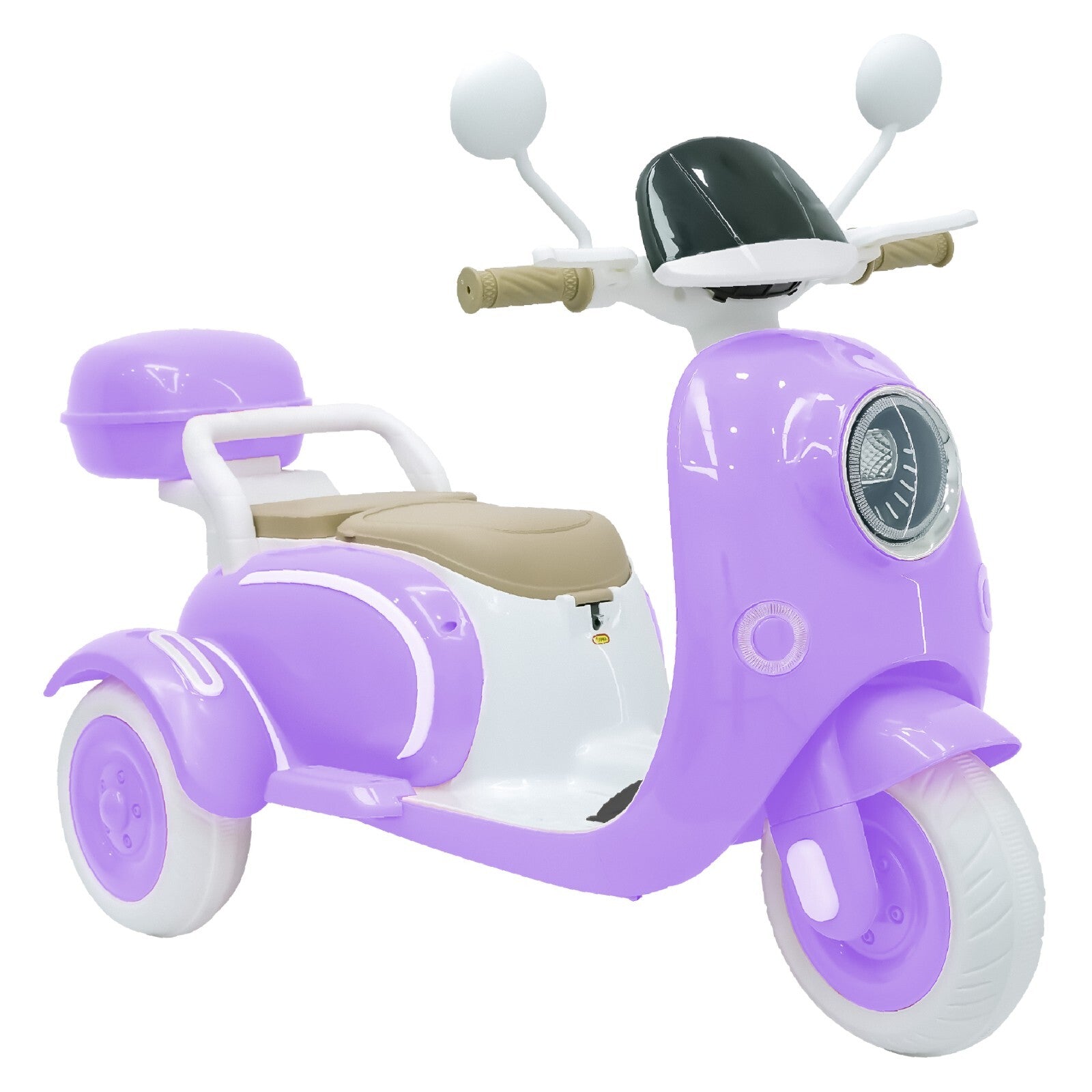12V Electric Ride-On Motorcycle for Girls with LED Lights and MP3 Player Trend Times 0
