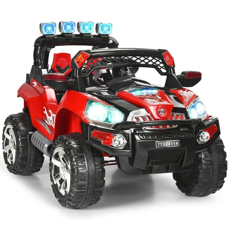 12V Kids Electric Ride-On SUV Car with Remote Control and LED Lights Trend Times 0