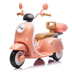 12V Kids Electric Three-Wheel Ride-On Motorcycle with Bluetooth Music for Ages 3-6 Years Trend Times 13