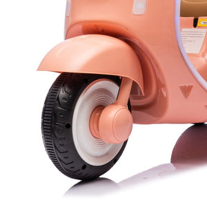12V Kids Electric Three-Wheel Ride-On Motorcycle with Bluetooth Music for Ages 3-6 Years Trend Times 7
