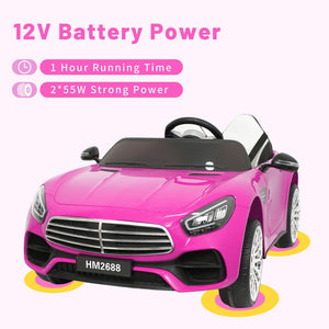 12V Electric Ride-On Car for Kids with 2 Seats, Power Wheels and Parental Remote Control Trend Times 5