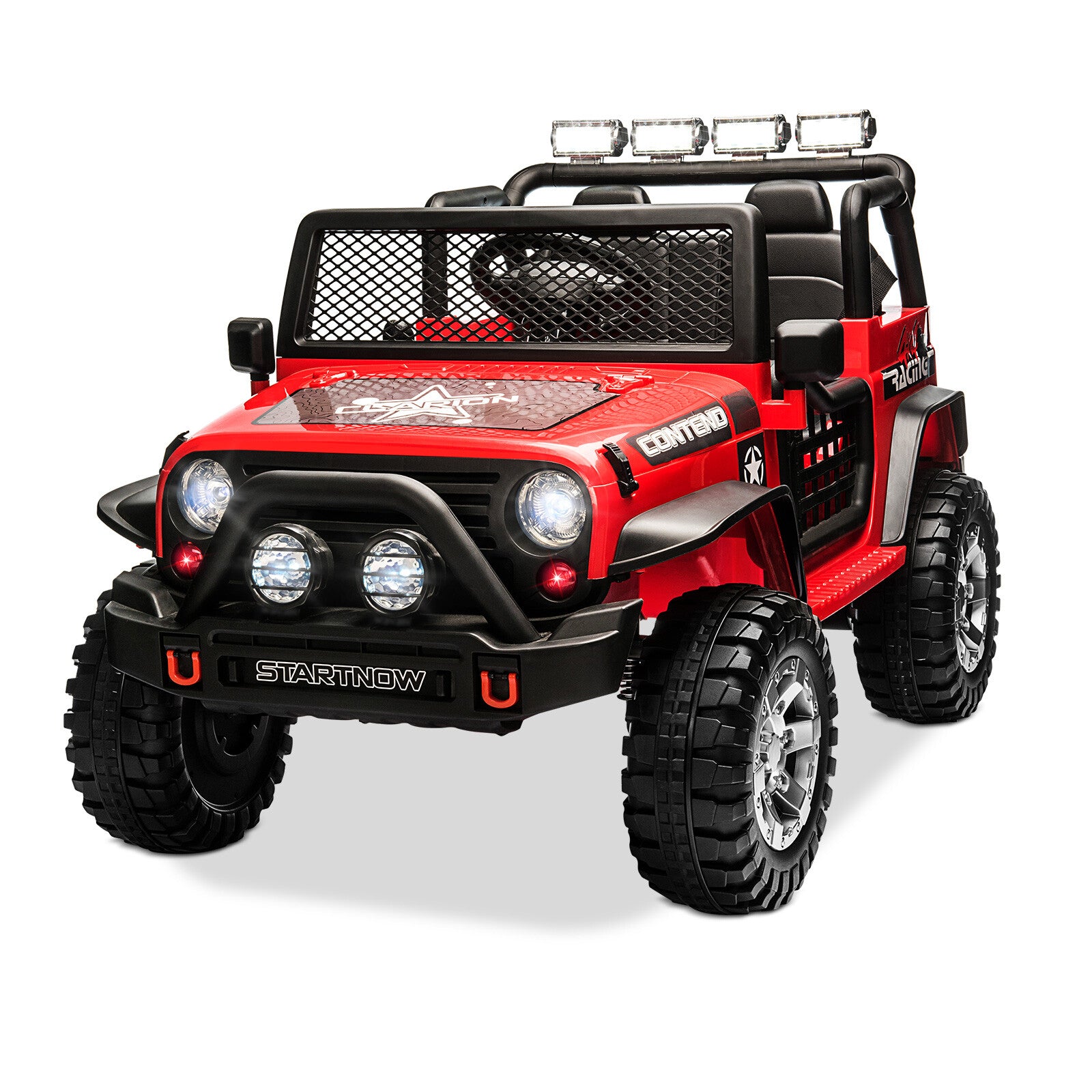 12V Electric Kids Ride-On Jeep Truck with 2 Seats and Remote Control Trend Times 1