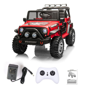 12V Electric Kids Ride-On Jeep Truck with 2 Seats and Remote Control Trend Times 9