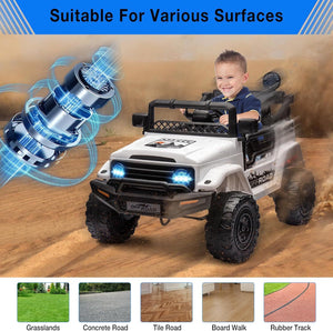12V Electric Kids Ride-On Jeep Car with Battery Power, LED Lights, and Remote Control Trend Times 5
