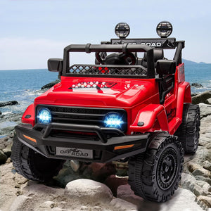 12V Electric Kids Ride-On Jeep Car with Battery Power, LED Lights, and Remote Control Trend Times 6