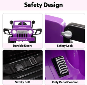 12V Electric Kids Ride-On Jeep Car with Battery Power, Remote Control, and LED Lights Trend Times 1