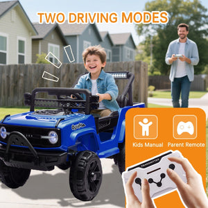 12V Electric Kids Ride-On Jeep with Parental Remote Control, MP3, and LED Lights Trend Times 5