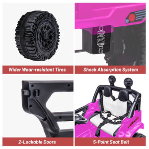 12V Electric Kids Ride-On Jeep with Parental Remote Control, MP3 Player, and LED Lights Trend Times 2