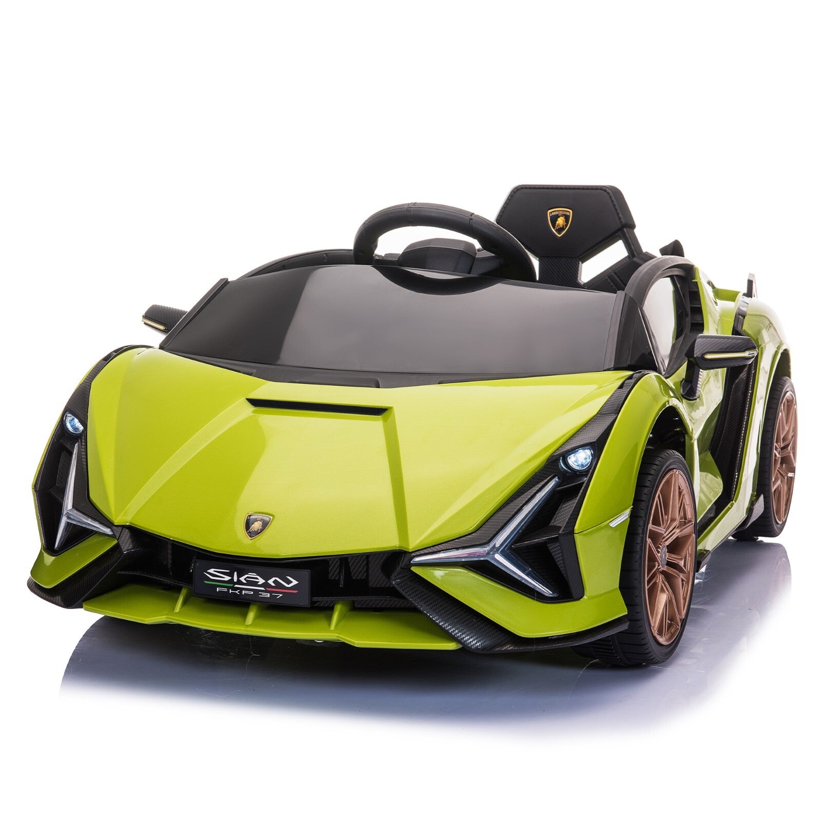 12V Kids Licensed Lamborghini SIAN Electric Ride-On Car with Remote Control Trend Times 1
