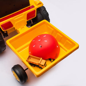 12V Battery-Powered Kids Electric Ride-On Tractor Excavator Motorized Toy Car Trend Times 23
