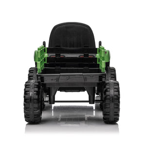 12V Battery-Powered Kids Ride-On Tractor with Trailer, Remote Control, and MP3 Music Trend Times 8