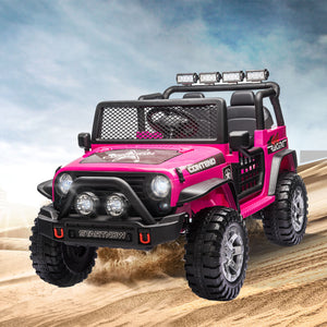 12V Electric 2-Seater Kids Ride-On Jeep Truck with Remote Control Trend Times 0