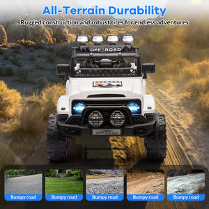 12V Kids Ride-On 2WD Battery-Powered Truck Car with Remote Control Trend Times 19
