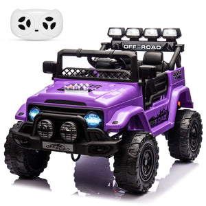 12V Kids Ride-On 2WD Battery-Powered Truck Car with Remote Control Trend Times 8