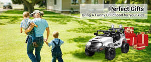 12V Kids Electric Ride-On Off-Road SUV Truck with Remote Control and LED Lights Trend Times 21