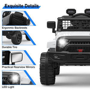 12V Kids Electric Ride-On Truck and Car with Parent Remote Control and LED Lights Trend Times 8