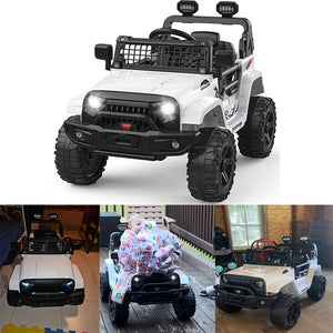 12V Kids Electric Ride-On Truck and Car with Parent Remote Control and LED Lights Trend Times Variant 0