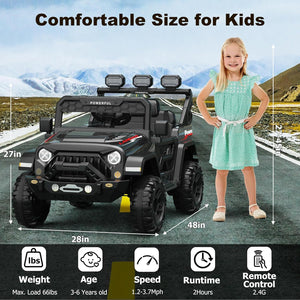12V Kids Electric Ride-On Truck with Parent Remote Control Trend Times 2