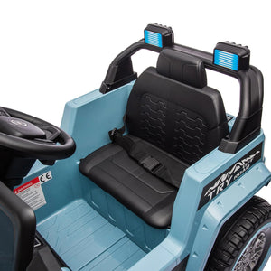 12V Kids Ride-On Truck Car with LED Lights, Horn, Music, and Spring Suspension Trend Times 9