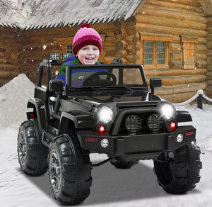 12V Kids Ride-On Truck Car with Remote Control, Spring Suspension, Bluetooth, and LED Lights Trend Times Variant 0
