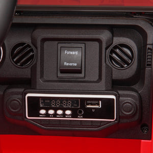 12V Kids Ride-On Truck Car with Parent Remote Control, LED Lights, and MP3 Player - Red Trend Times 14