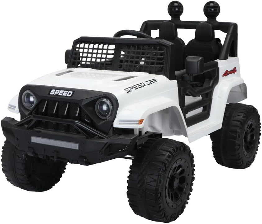 12V Kids Ride-On Truck Car with 2.4G Parent Remote Control, MP3, and LED Lights Trend Times 0