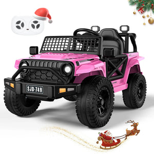 12V Kids Ride-On Electric Truck Car with 2.4G Remote Control and 3 Speed Settings Trend Times 0