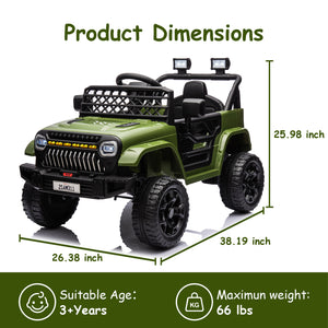 12V Electric Kids Ride-On Truck Toy with 2.4G Remote Control for Boys and Girls Trend Times 16