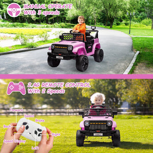 12V Electric Kids Ride-On Truck Toy with 2.4G Remote Control for Boys and Girls Trend Times 4