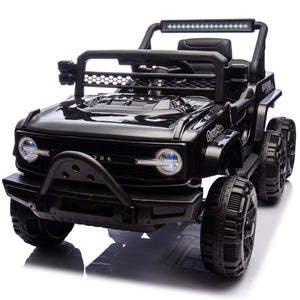 12V Electric Kids Ride-On Jeep Truck Toy Car with 6 Wheels and Remote Control Battery Powered Trend Times 11