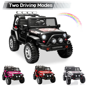 12V Electric 2-Seater Kids Ride-On Jeep Truck with Remote Control Trend Times 1