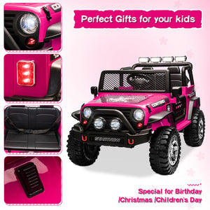 12V Kids Electric Ride-On Jeep Truck with Remote Control Toy Car Trend Times 1