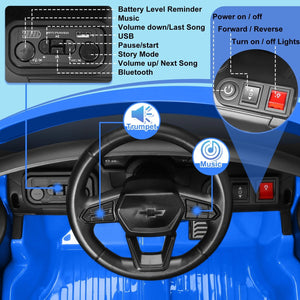 12V Kids Electric Ride-On Truck Licensed Chevrolet Silverado with Remote Control Toy Trend Times 11