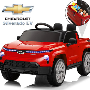 12V Kids Electric Ride-On Truck Licensed Chevrolet Silverado with Remote Control Toy Trend Times 17
