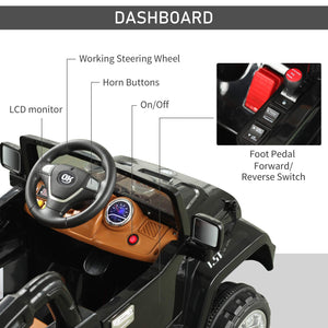 12V Kids Ride-On Off-Road Electric Truck with MP3 Connection and Working Horn Trend Times 5